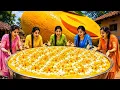 5 Indian Girls Made a Giant Mango Delight for the Whole Village