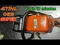 Stihl 029 SUPER MS290 In 10 Minutes