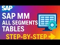 SAP MM All Segments and Tables Explained SAP Material Management Complete Guide