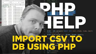 Render CSV and Insert Data into Database Using PHP