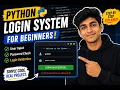 Python Login System for Beginners Simple Authentication Project