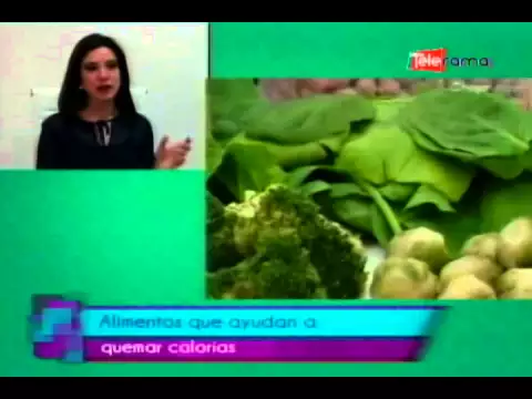 Alimentos que ayudan a quemar calorías