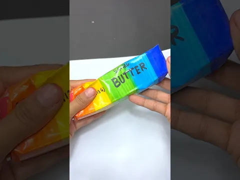 How to make Butter Squishy/ #kids #squishyart #viral #shorts #shortfeed #cartoon
