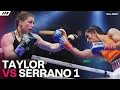 Katie Taylor s epic first fight vs Amanda Serrano Full Fight Matchroom Boxing