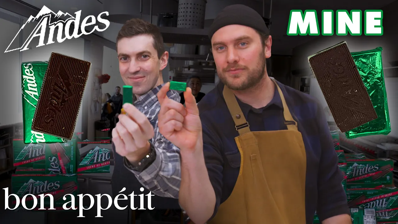 Pastry Chefs Attempt to Make Gourmet Andes Mints   Gourmet Makes   Bon Apptit