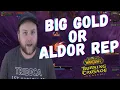 Big gold or Aldor rep whichever you would prefer