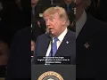 President Trump touts reduction in violent crime