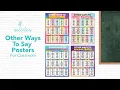 Elevate Your Classroom with ESL English Classroom Posters Other Ways to Say Posters