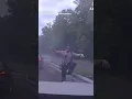 Download Lagu Dashcam video shows officer on side of road narrowly escape careening BMW #Shorts