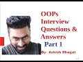 OOPS Interview Questions Java Part 1
