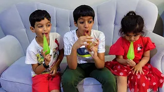 نواف مع المشابغين ايسكريمات لانا 