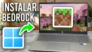 COMO DESCARGAR E INSTALAR MINECRAFT BEDROCK PARA PC