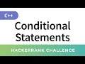 HackerRank Solution Conditional Statements in C