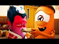Lagu Kebi Looks After A Sick Cula | Spookiz | Cartoons for Kids