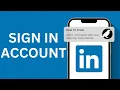 How to in LinkedIn Account