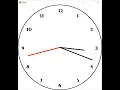 Analog Clock PyGame Projects