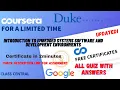 Introduction to Embedded Systems Software and Development Environments week-1-4 All Quiz Answers
