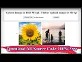 Upload image in PHP Mysql Flutter upload image to Mysql