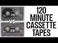 120 Minute Cassettes Thinner Tape Thinner Sound