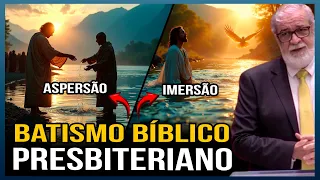 QUAL BATISMO É O CORRETO NA BÍBLIA POR JESUS CRISTO ASPERSÃO | IMERSÃO ! PASTOR AUGUSTUS NICODEMUS