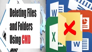 How To Delete Files And Folders Using CMD Command Prompt MUST KNOW BEGINNER 