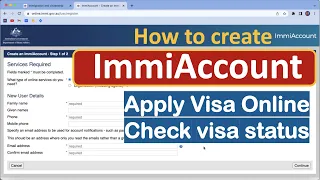 Download How to create an ImmiAccount for Australia | Apply visa online | Check visa application status MP3