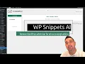 Remove WP Admin Bar for All Users except Admins with WP Snippets AI