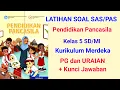 Download Lagu Latihan Soal Sumatif Akhir Semester (SAS) Pendidikan Pancasila Kelas 5 Semester 1