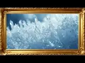 Frozen Beauty - 4K Snowflake Crystal Ambience for Home Decor 4K Frame TV Art