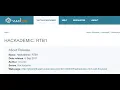 HACKADEMIC RTB1 CTF WALKTHORUGH