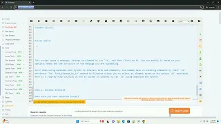 Locating element find element by id using selenium and python