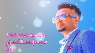 Wabii Dhaba Bakalcha Bahu Hin Ollee Gufunumilanufxe New Ethiopian Oromo Music 2023 Official Video 