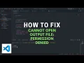 How to fix Cannot open output file Permission denied collect2 exe error ld returned 1 exit status