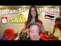 5AM THAI MASSAGE GIRL GOT ME RELAXED Pattaya Thailand