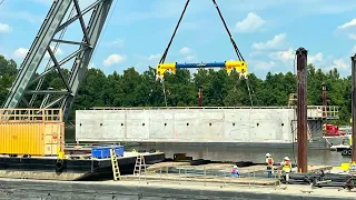 Jimmie Davis Bridge LA 511 project - August 2025