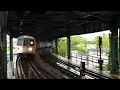 NYC Subway R160 R46 F Trains West 8th St - NY Aquarium