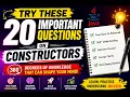 20 Java Constructor Interview Questions 360 Concept Revision for Freshers