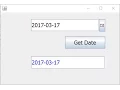JDateChooser - How to Get Date in JTextField in Java Swing