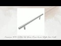 Cosmas Stainless Steel Euro Style Bar Pulls with 5 Hole-Spacing