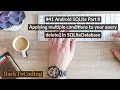 Android SQLite Part 8 Applying multiple conditions to your query delete in SQLiteDatabase