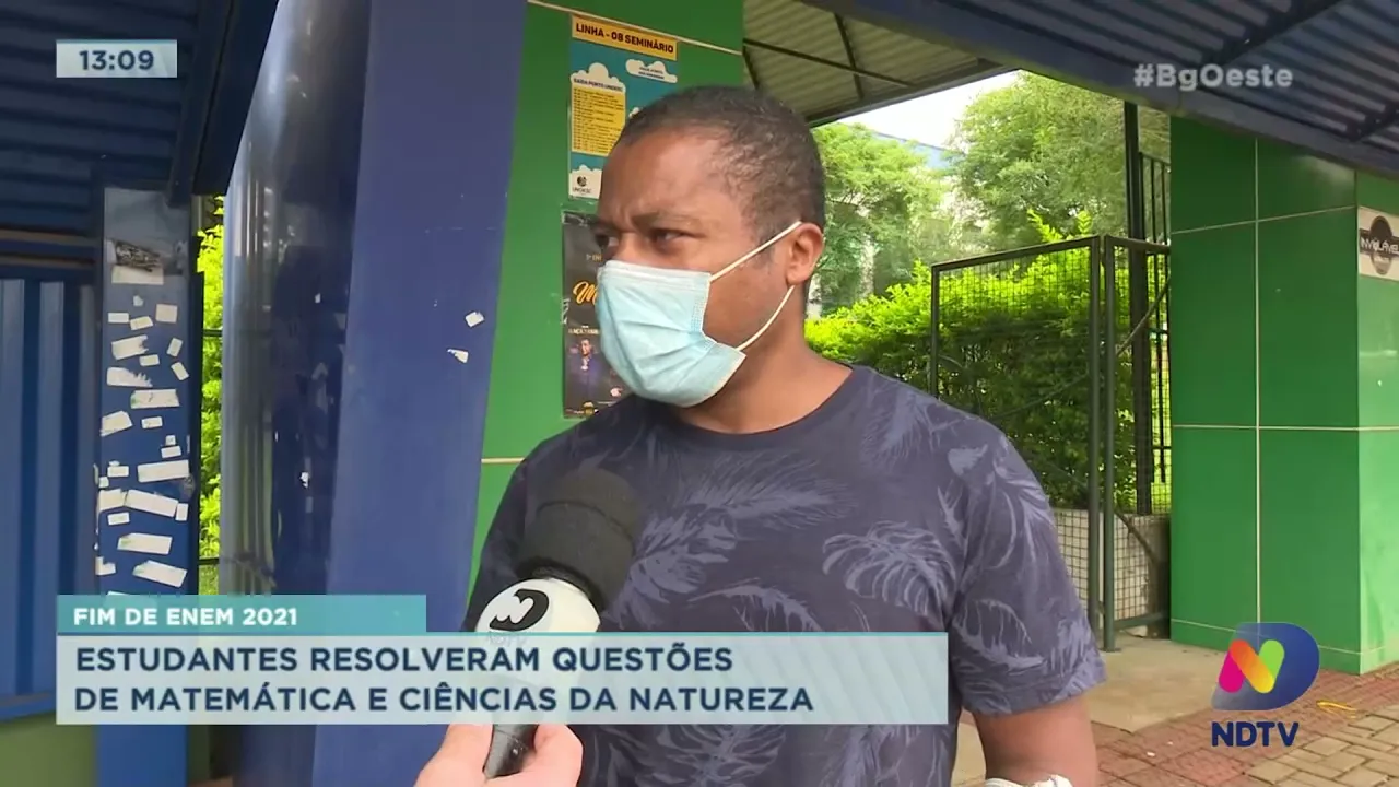 Enem 2021: estudantes resolveram questões de matemática e ciências da natureza no 2º dia de prova