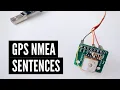 How to read GPS NMEA Sentences With PA1010D UART Logic Analyzer and Google maps