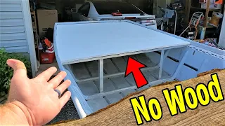 Jon Boat Casting Deck Platform DIY Aluminum PVC No Wood No Rot