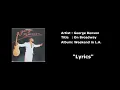 Download Lagu George Benson - On Broadway with Lyrics