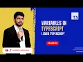 Variables In TypeScript Learn TypeScript TypeScript Tutorial