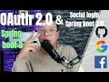 OAuth2 Spring boot 3 Social login never been easier