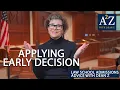 A2Z S3 E04 Applying Early Decision