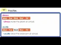 Grade-3 Unit-5 Lesson-2 Things I do at school eela-excellentenglish