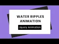 Water Ripples background Animation with Jquery