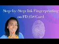 Master Ink Fingerprinting A Complete FD 258 Card Tutorial
